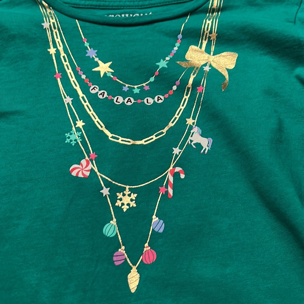 Crewcuts Holiday Tee-EUC